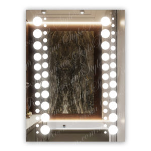Зеркало с Led подсветкой D20 (600×800мм)