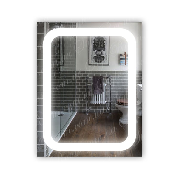 Зеркало с Led подсветкой D55 (530×680мм)