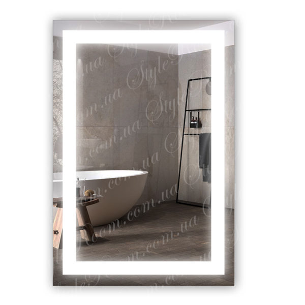 Зеркало с Led подсветкой D56 (550×800мм)