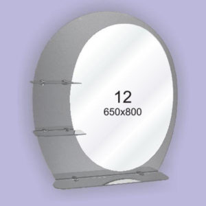 Зеркало для ванной комнаты F12 (650х800мм)