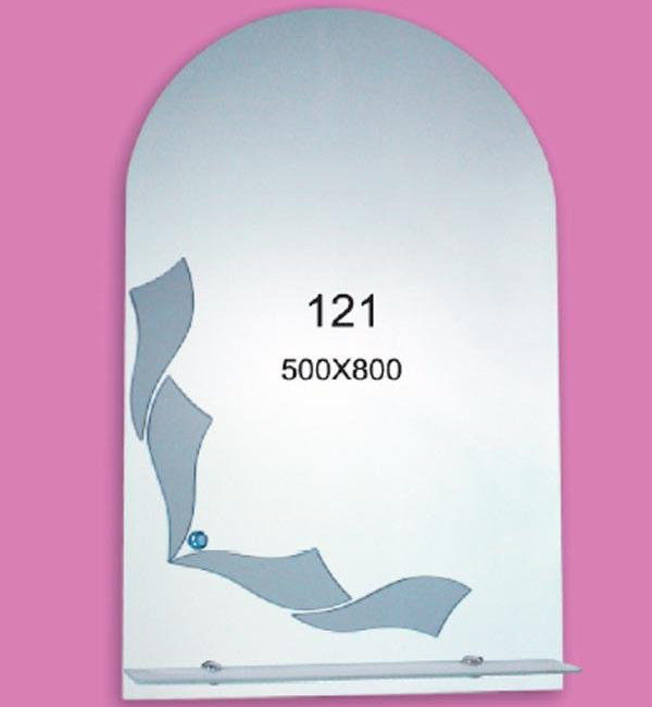 Зеркало для ванной комнаты F121 (500х800мм)