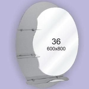 Зеркало для ванной комнаты F36 (600х800мм)