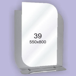 Зеркало для ванной комнаты F39 (550х800мм)