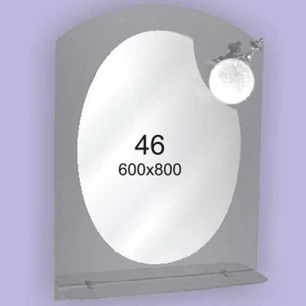 Зеркало для ванной комнаты F46 (600х800мм)
