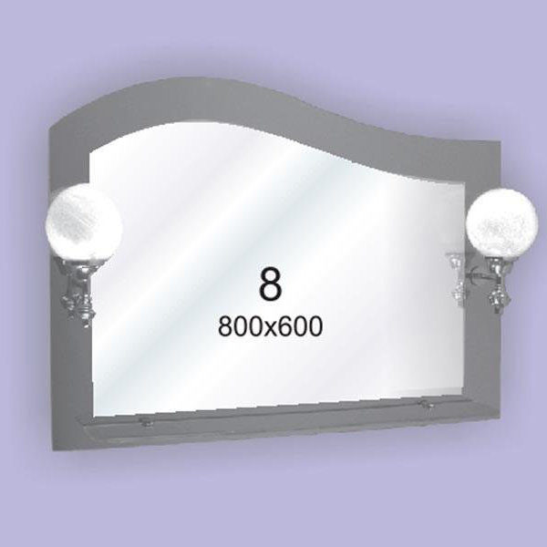 Зеркало для ванной комнаты F8 (800х600мм)