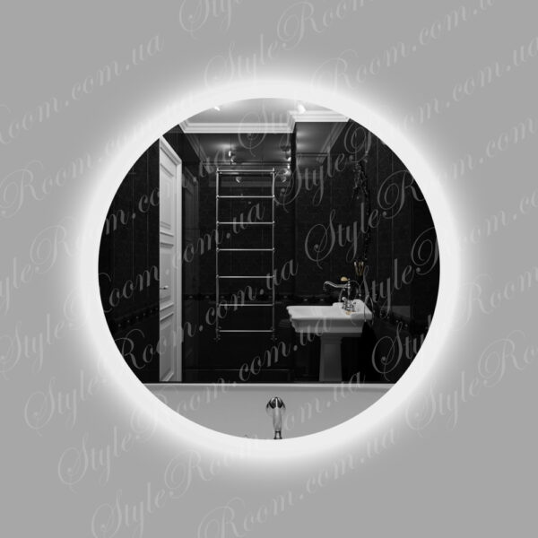 Зеркало с контурной Led подсветкой Kr-01 (600x600мм)